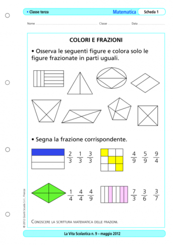 Le Frazioni 4 Primaria Lessons Blendspace