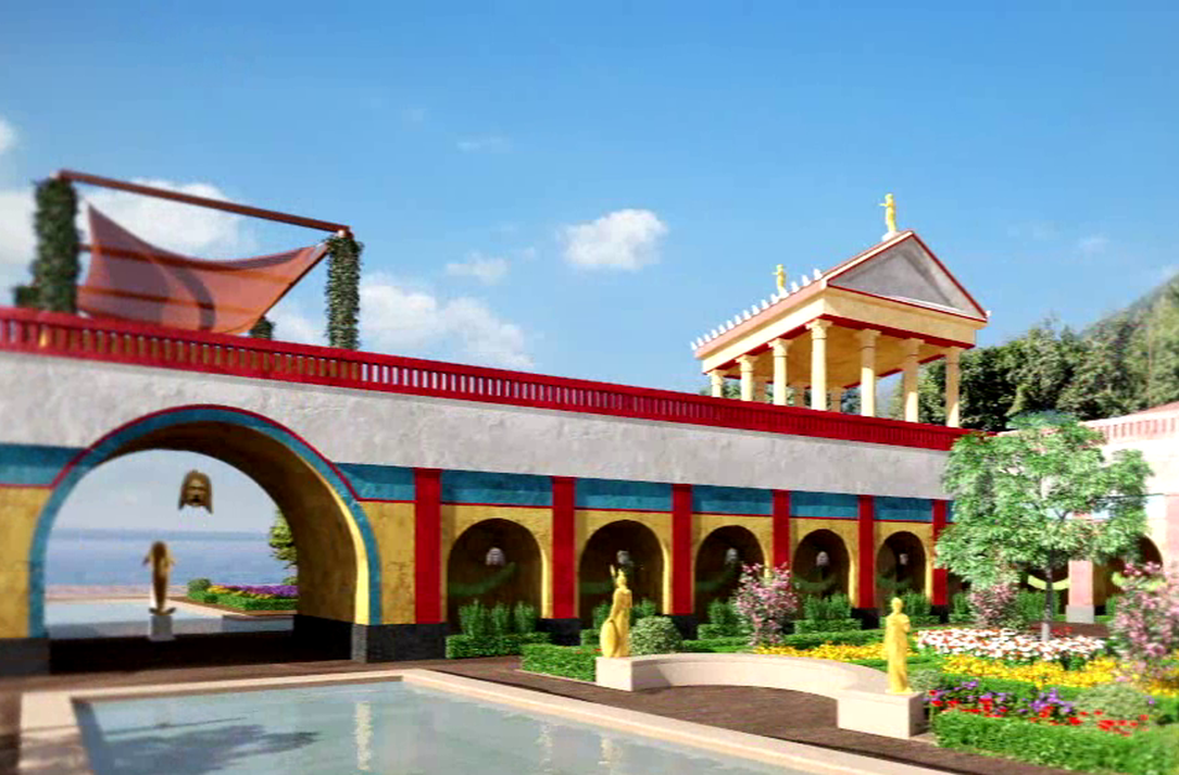 Znalezione obrazy dla zapytania Villa Marittima Romana