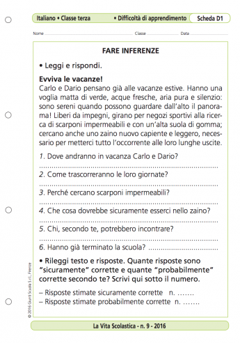 Comprendere e studiare - La Vita Scolastica